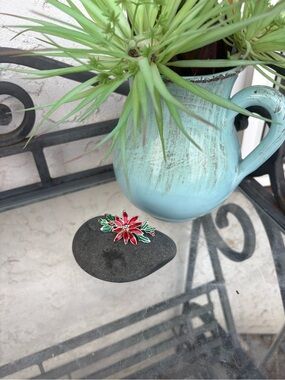 Christmas Time Is Coming A Poinsettia Brooch